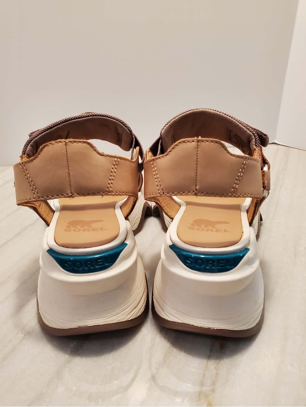 Sorel Kinetic Impact Y-Strap High Sandals Size 6 - Picture 4 of 12